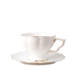 Bắc Âu đơn giản vàng sọc gốm hoa trà Cup Sauce Bone Trung Quốc Espresso Cup Saucer Tiếng Anh Trà chiều trà - Cà phê bình pha cà phê cold brew Cà phê