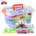 Đặt đồ chơi trẻ em vẻ đẹp Yang Yang 24 màu siêu nhẹ đất sét bùn màu không độc hại plasticine không gian bông tuyết đất sét mềm 36 cát Đất sét màu / đất sét / polymer đất sét,