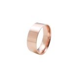 Брендовое золотое кольцо из нержавеющей стали, на указательный палец, розовое золото
