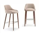 Северный сплошной деревянный стул простота и фронтальный стул моды современный индустриальный ветровой стол