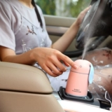Маленький настольный беззвучный увлажнитель воздуха для авто с гравюрой, подарок на день рождения, сделано на заказ