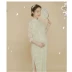 Phụ nữ mang thai chụp ảnh quần áo Phong cách Trung Quốc mới phong cách retro phụ nữ mang thai sườn xám ảnh studio quần áo ảnh phụ nữ mang thai ảnh quần áo - Áo thai sản