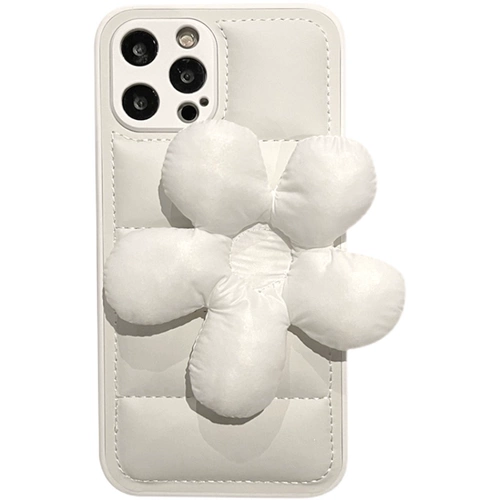 Apple, брендовый пуховик, совместимый iPhone15 Pro, iPhone 11, чехол для телефона, силиконовая защитная сумка, защитный чехол, iPhone14 Pro, в цветочек, iphone, простой и элегантный дизайн, 12promax, защита при падении