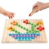 Trẻ em tập trung đào tạo nấm móng tay thông minh câu đố hạt bóng 3-5-6 tuổi bé giáo dục sớm giáo dục đồ chơi - Trò chơi cờ vua / máy tính để bàn cho trẻ em