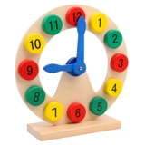 Учебные пособия Монтессори, цифровые деревянные детские часы для раннего возраста, интеллектуальная игрушка, раннее развитие, 1-3 лет