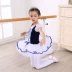 Váy khiêu vũ cho trẻ em váy múa ba lê mới cô gái thực hành quần áo công chúa gạc trang phục váy khiêu vũ của trẻ em - Trang phục