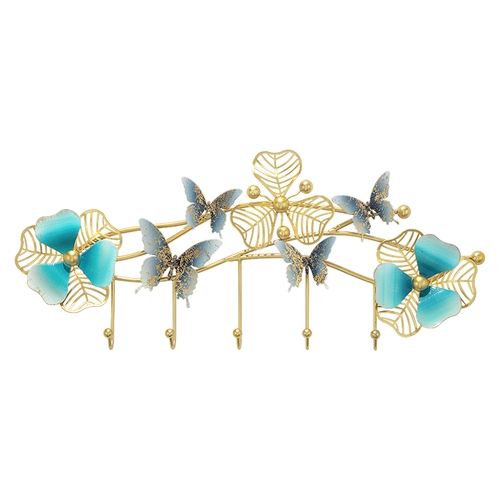 Модная стойка декоративная дверная крючка стена крюк Light Luxury Creative Butterfly Metal Iron Wall Look крюк