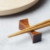 Sáng tạo đũa Nhật Bản gối gối đũa đũa đũa đũa đũa gỗ gia đình Nhật Bản sáng tạo bộ đồ ăn dễ thương chén ăn cơm Đồ ăn tối