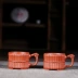Yixing gốc mỏ đầy đủ làm bằng tay màu tím cát 茗 chén vòi gossip một bó trà tre cup boutique thạc sĩ cup trà nhỏ bát