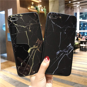 玻璃iphone X手机壳潮牌