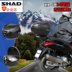 Shad Xiade sh34 xe máy thùng thân cây hộp xe tay ga cho Honda 190 phổ quát lớn thùng đựng đồ sau xe máy Xe gắn máy phía sau hộp