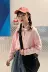 Mùa thu nữ phiên bản Hàn Quốc của áo sơ mi nữ rộng rãi hoang dã cơ sở màu rắn cô gái giản dị áo sơ mi dài tay thời trang - Áo sơ mi dài tay