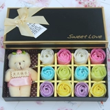 Мыло с розой в составе для матери на день Святого Валентина, подарок на день рождения