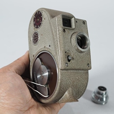 Камеры 1947年怀旧古董相机贝尔bell howell 134号8毫米mm电影胶片摄影机