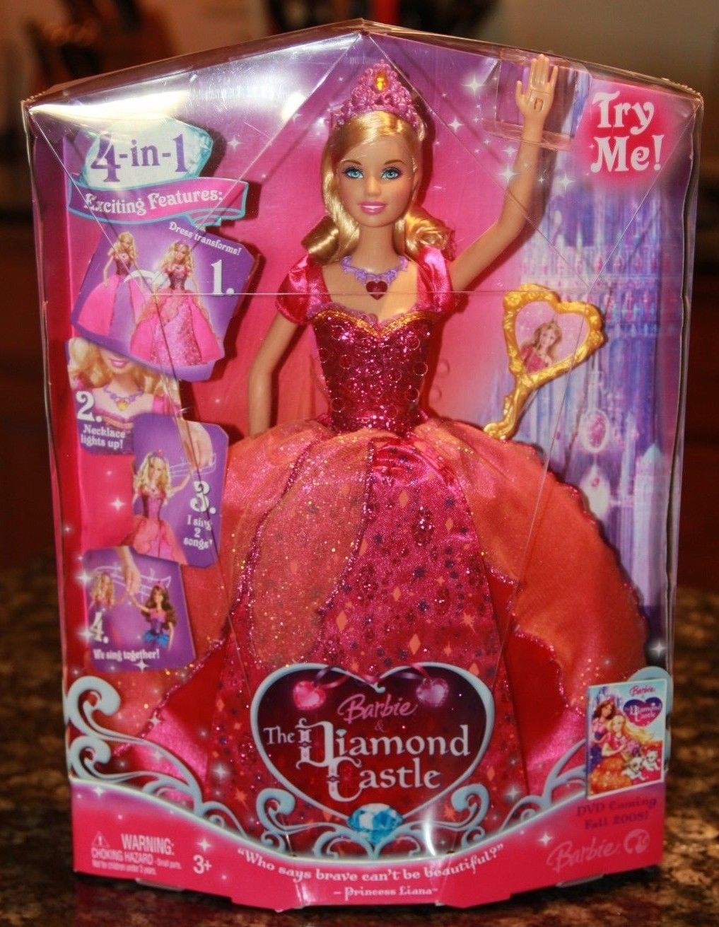 Купить Barbie Diamond Castle Liana 2008 алмаз замок Корея анна принцесса  барби в интернет-магазине с Таобао (Taobao) из Китая, низкие цены |  Nazya.com