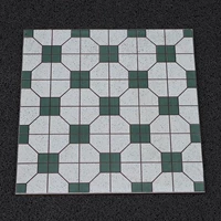 Зеленая начинка без питания с зеленым восьмиугольником