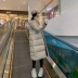 Áo khoác chống nắng nữ mùa hè 2019 mới dài phần mùa đông mỏng Hàn Quốc vịt trắng xuống đầu gối dày - Xuống áo khoác