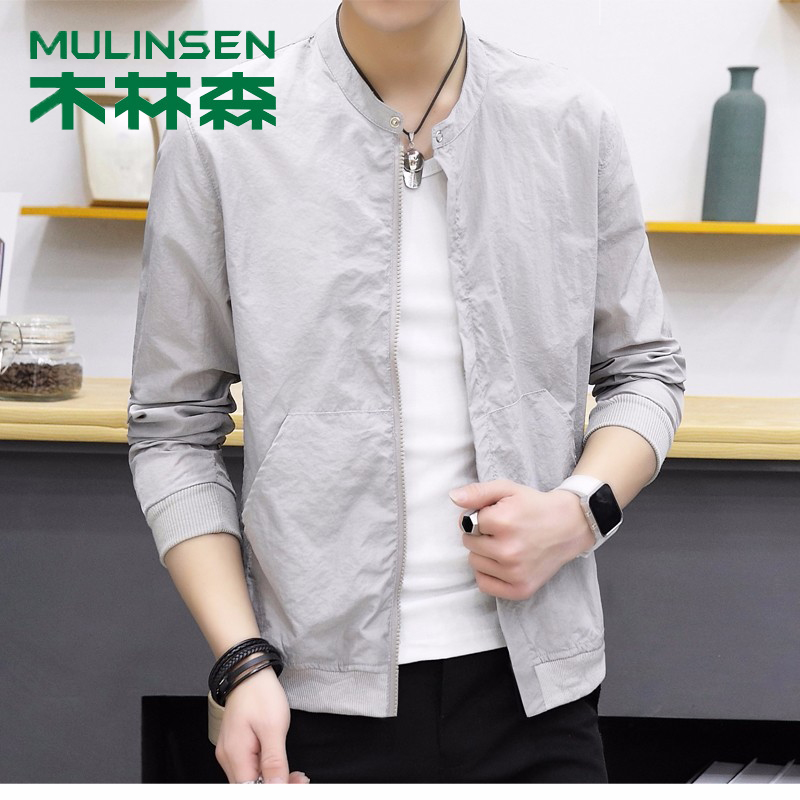 木林森情侣皮肤衣休闲外套防嗮衣风衣夹克