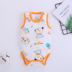 Infant gói tay rắm quần áo mỏng mô hình mùa hè yếm leotard áo trẻ con quần áo leo bông vest Triangle áo trẻ con - Áo liền quần đồ bơi cho bé gái Áo liền quần