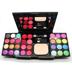 Trang Điểm chính hãng Hộp Bột Trang Điểm Pan 39 Màu Trang Điểm Set Complete Set Bột Bánh Son Môi Blush Eye Shadow Ánh Sáng Ngọc Trai kích màu môi Bộ trang điểm