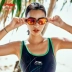 Kính bơi Li Ning kính bơi nữ thiết bị bơi chống nước kính chống sương mù HD hộp lớn kính cận thị kính phù hợp với nam giới - Goggles mat kinh boi Goggles