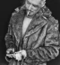 Người nổi tiếng Hu Ge với cùng một đoạn dài giả lông áo khoác nam thủy triều nam giả thỏ lông sang trọng áo khoác áo gió - Quần áo lông thú