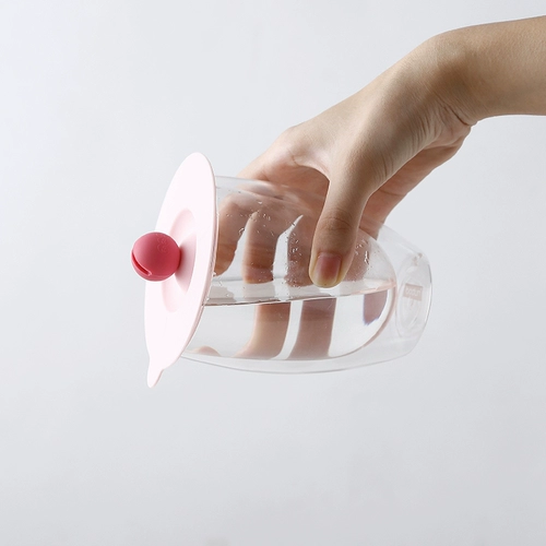 Герметический силикагелевый клей, чашка, экологичная силикагелевая герметическая крышка для стакана для многоразового использования, глянцевая пылезащитная крышка со стаканом