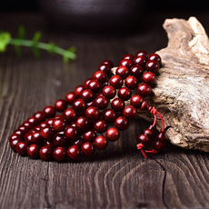 сандаловое дерево 老张文玩珠宝印度小叶紫檀多圈佛珠108颗男女款盘玩送人高档礼品