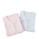 Gạc cotton mới V-cổ ren tháng phù hợp với mùa xuân và mùa hè của mẹ mỏng phần dài tay quần phù hợp với dịch vụ nhà - Giải trí mặc / Mum mặc những mẫu váy bầu đẹp Giải trí mặc / Mum mặc