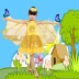 Trẻ em gà con trang phục động vật côn trùng bay phim hoạt hình váy fluffy bướm trang phục sân khấu trẻ em quần áo biểu diễn chim - Trang phục Trang phục