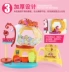 Xiaoma Baoli giấc mơ kẹo trượt nhà slide set công chúa lâu đài cô gái chơi gia đình cha mẹ và con tương tác đồ chơi búp bê xinh đẹp Đồ chơi gia đình