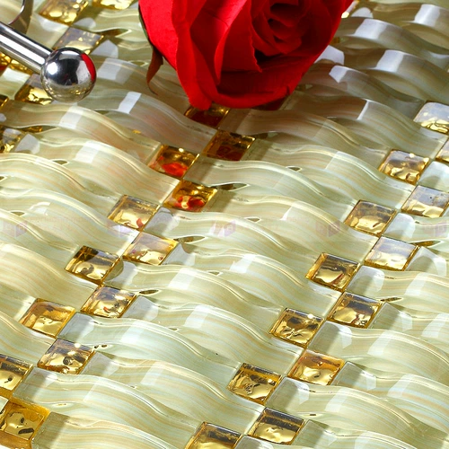 Стеклянная арочная мозаика