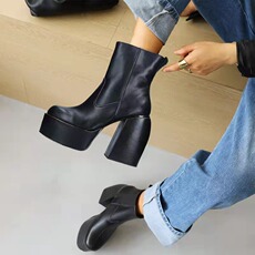 Женские сапоги women high heel boots