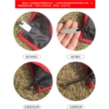 Дорожная пляжная палатка для пикника, водонепроницаемый портативный ковер