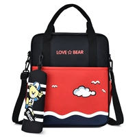 Сумка для ручки белые облака красные