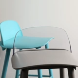 Nordic Creative Bar Стул на переднем столе High Stool 60 см. Железный высокий стул современный минималистский дизайнерский батончик и скамейка