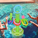 Надувные колечки, пляжный бассейн, игрушка для плавания для игр в воде, кактус