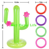 Надувные колечки, пляжный бассейн, игрушка для плавания для игр в воде, кактус