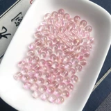 Двухцветное украшение-шарик, китайская шпилька, аксессуары, браслет из бисера, 100 шт, 4/6мм, DIY