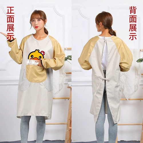 Модный милый японский водонепроницаемый стираемый фартук, делается под заказ, с печатью вашего логотипа