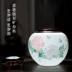 Bộ ấm trà bằng gốm sứ kích thước lớn bằng gốm một mảnh đặt tay đóng kín bình trà một nửa nhà mèo kiểu Trung Quốc - Trà sứ bình hãm trà Trà sứ