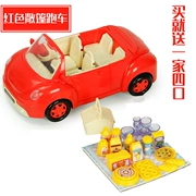 Đồ chơi Piggy Peggy Picnic Cars Nhà Lợn Cô bé Chuyển đổi Peggy Camper Xe tay ga Quà tặng cho trẻ em