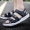 Giày nam chính hãng Bailun mới mùa hè 2019 Xu hướng mới Giày thể thao thông thường Giày đế xuồng dành cho sinh viên bãi biển Velcro - Sandal