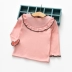 Những mẫu áo thun xuân hè 2018 của bé gái mặc áo bé gái màu sắc sặc sỡ mặc áo sơ mi đế xuồng cho bé phiên bản Hàn Quốc quần áo trẻ em giá rẻ Áo thun