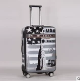 Универсальный полиуретановый чемодан, 24 дюймов, 20 дюймов