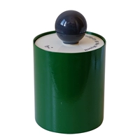 Зеленый+темно -серый шарик