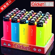 Authentic cricket nhập khẩu châu chấu nhựa dùng một lần bật lửa sáng tạo bánh xe cá tính nylon chống cháy nổ nhẹ - Bật lửa