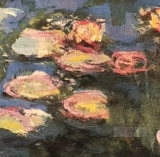 Парк Naicheng, Нью -Йорк, импортирован из Соединенных Штатов Mo Monet Garden Gress Pater Lilies впечатление от хлопкового проволока