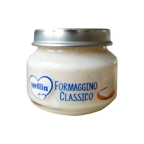 Итальянский сыр Mellin Mud Classic Original Cheese April+ добавка кальция, детская дополнительная еда