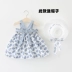 Cô gái Đại Dương Váy Mùa Hè của Trẻ Em Little Girl Vest Váy 0 Một 1-3 Nữ Bé Mùa Hè Công Chúa Váy Váy